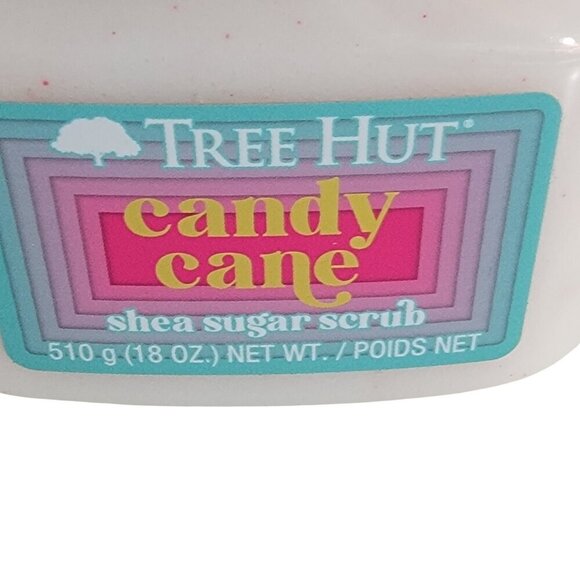 Tree Hut Candy Cane Shea Sugar Scrub New 18 OZ - Picture 4 of 7